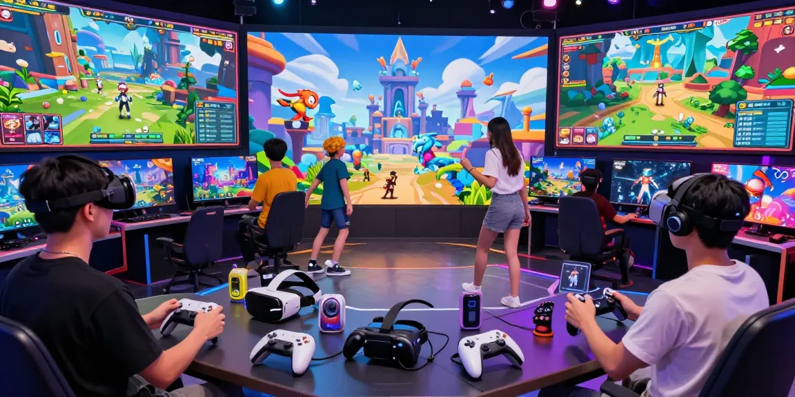 Engaging gameplay of hentaigames with diverse characters in a colorful 3D fantasy setting.