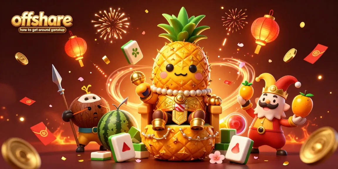 Experience offshore how to get around gamstop with vibrant casino characters and festive elements in a dynamic scene.